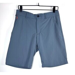 KJUS Shorts Mens 32 Blue Ivar Performance Golf Stretch Technical Athletic Modern